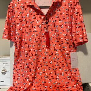 Redvanly Leone golf polo shirt.